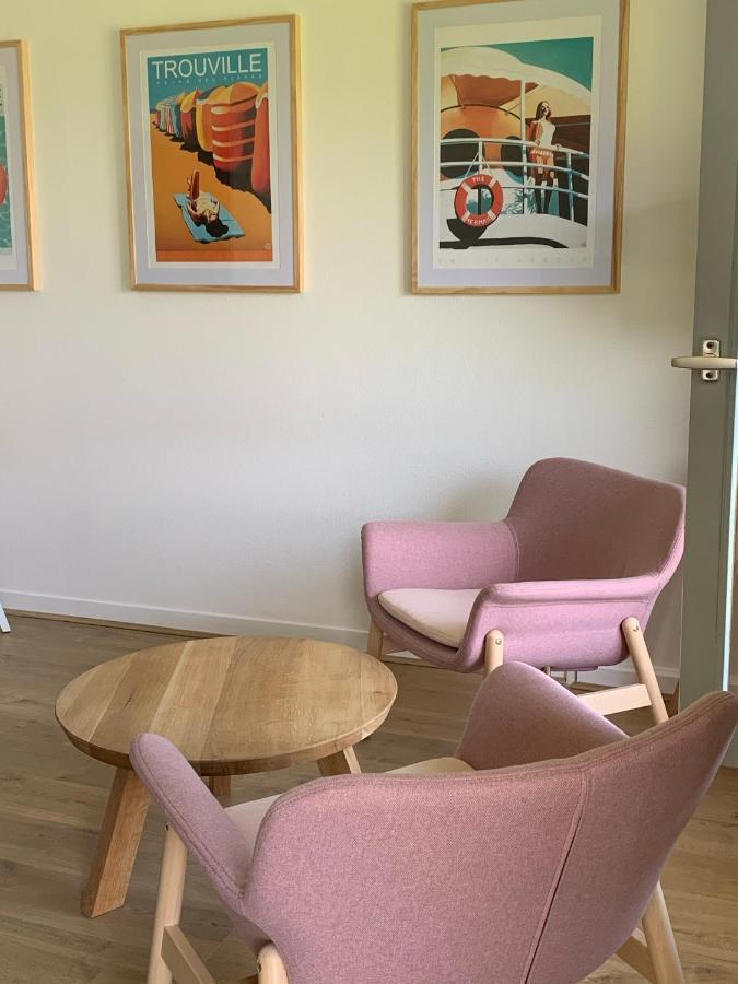 L'Appartement Vue Mer De La Villa Des Rosiers - Trouville Sur Mer Eksteriør bilde