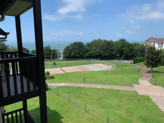 L'Appartement Vue Mer De La Villa Des Rosiers - Trouville Sur Mer Eksteriør bilde